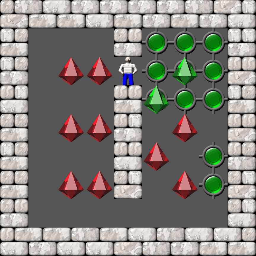 Sokoban AC Easy level 10